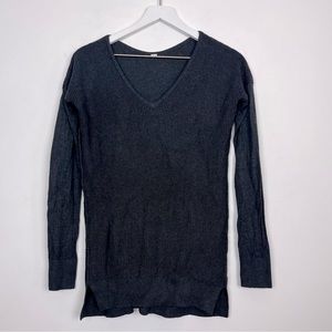 Lululemon The Sweater Life Heathered Black